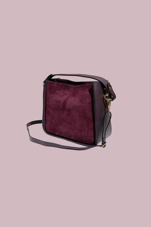 BRONX leather/suede bag