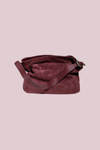 BROOKLYN suede bag