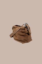 BROOKS suede bag