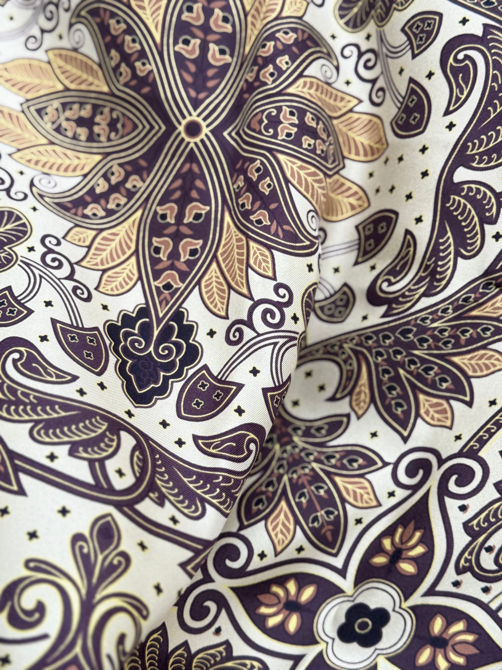 MOSHI FLOWER silk scarf