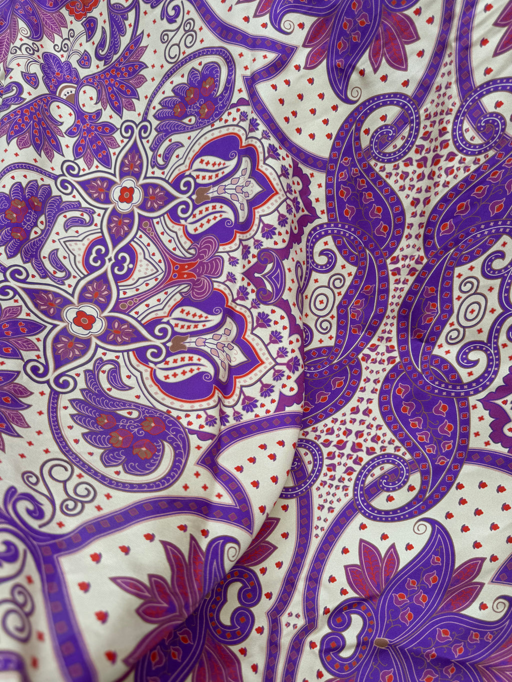 MOSHI FLOWER silk scarf