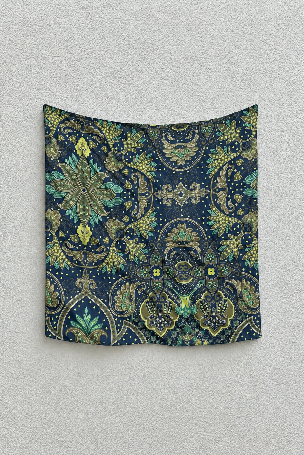 MOSHI FLOWER silk scarf