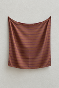 MOSHI STRIPE silk scarf