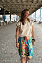 Olivia silk skirt - Upcycled