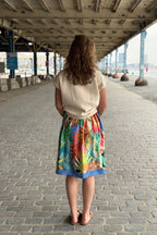 Olivia silk skirt - Upcycled