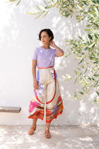 ROBERTO silk pants