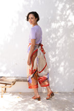 ROBERTO silk pants