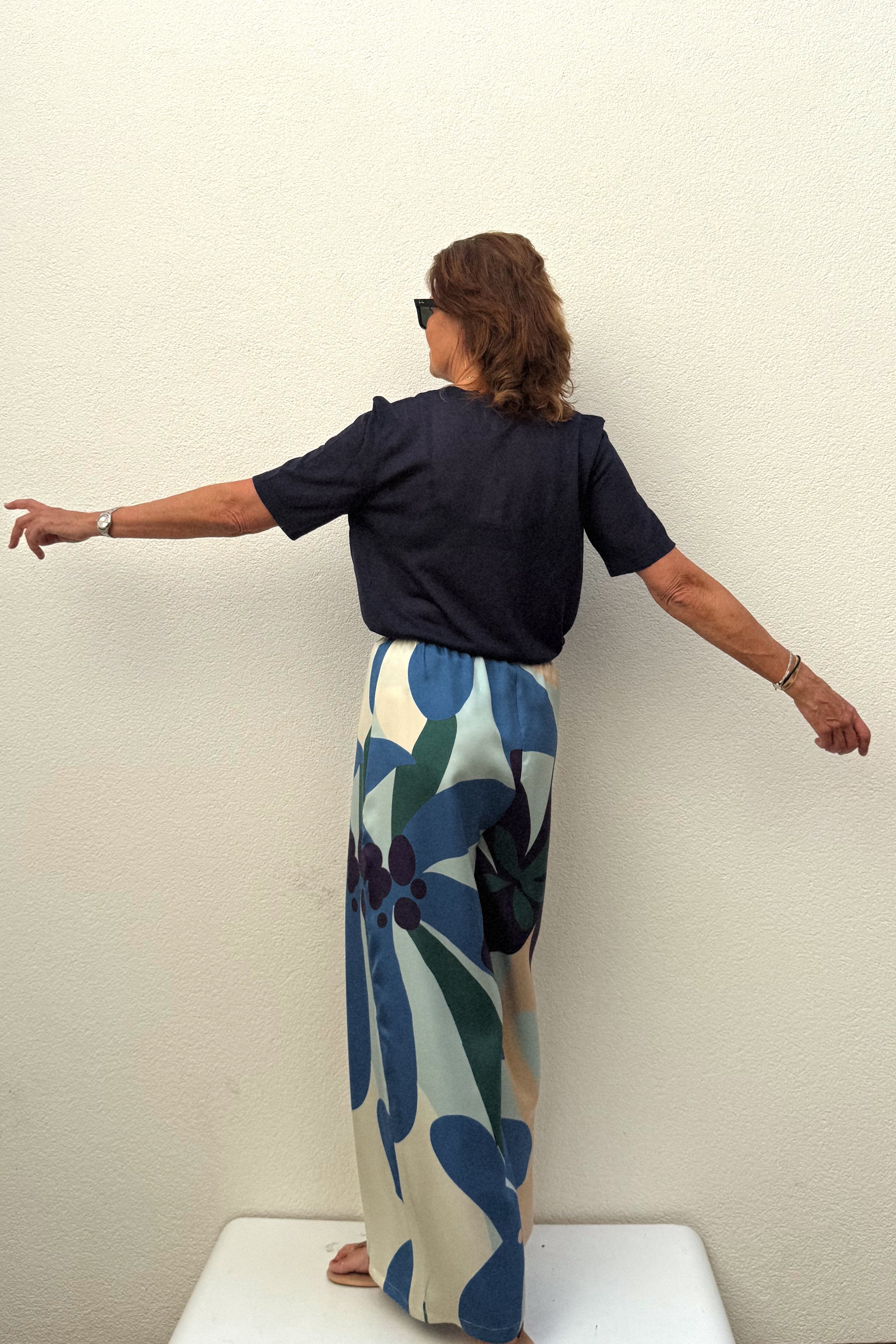 MONRELL silk trousers
