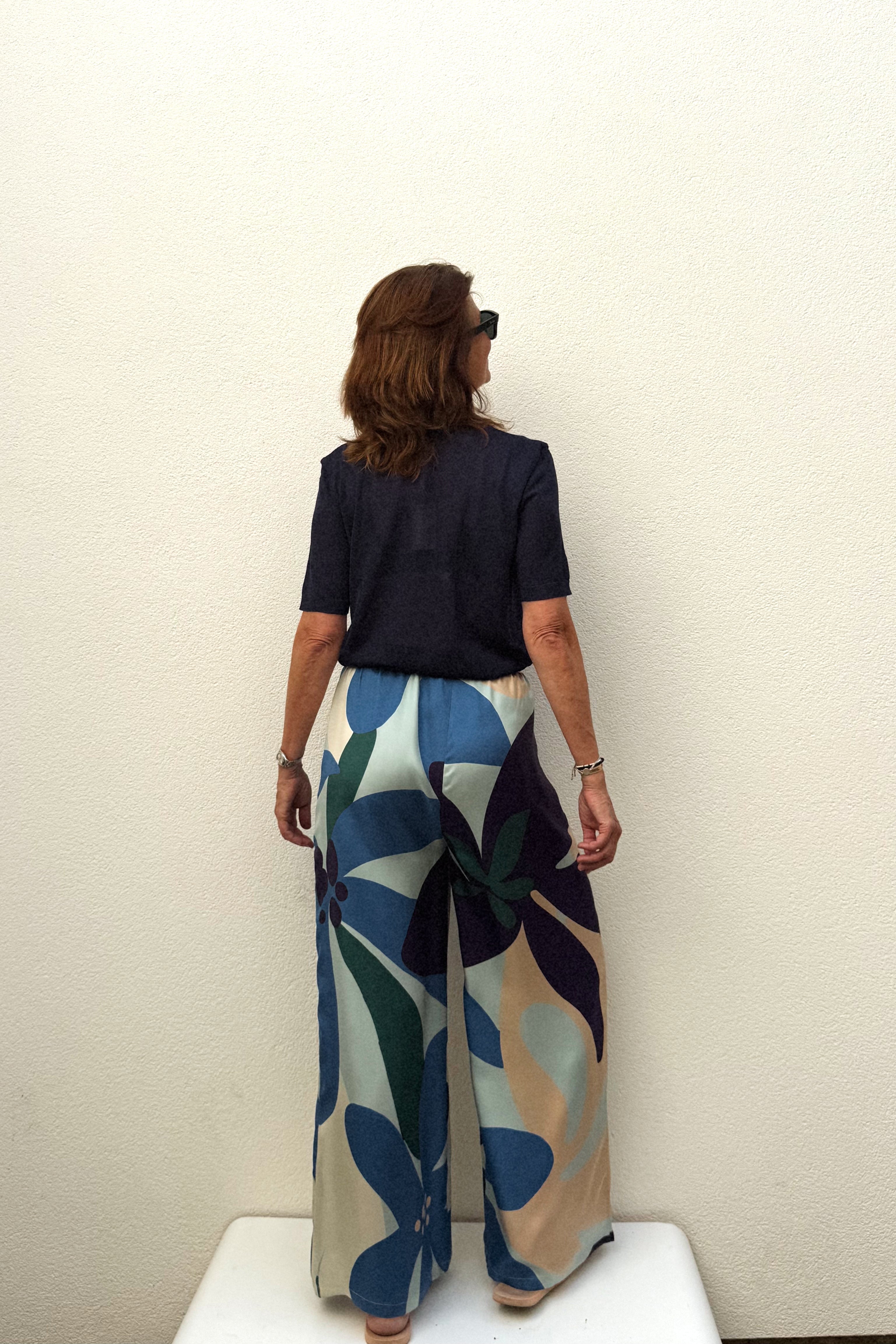 MONRELL silk trousers