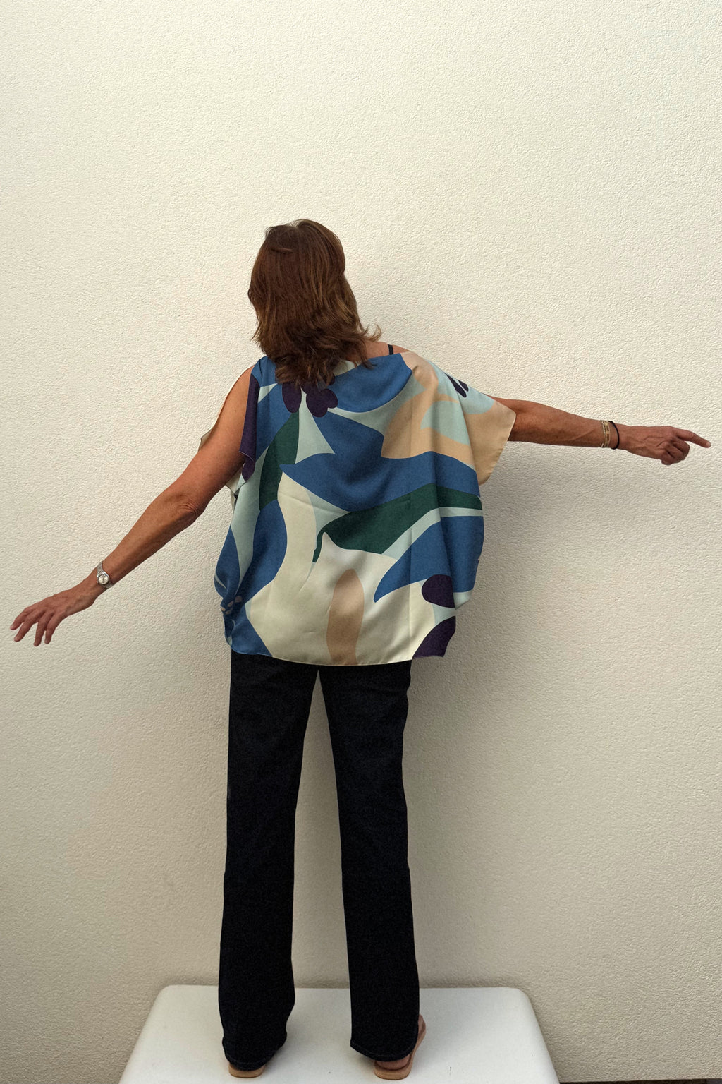 MON silk blouse