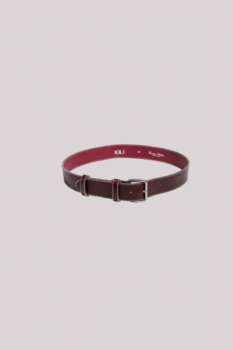 TROY leather belt