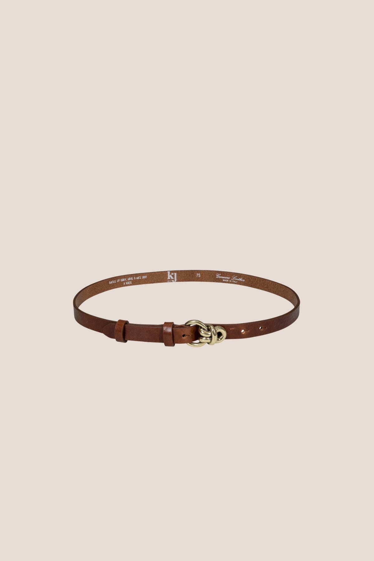 WELDON leather belt