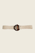 GRACE raffia belt