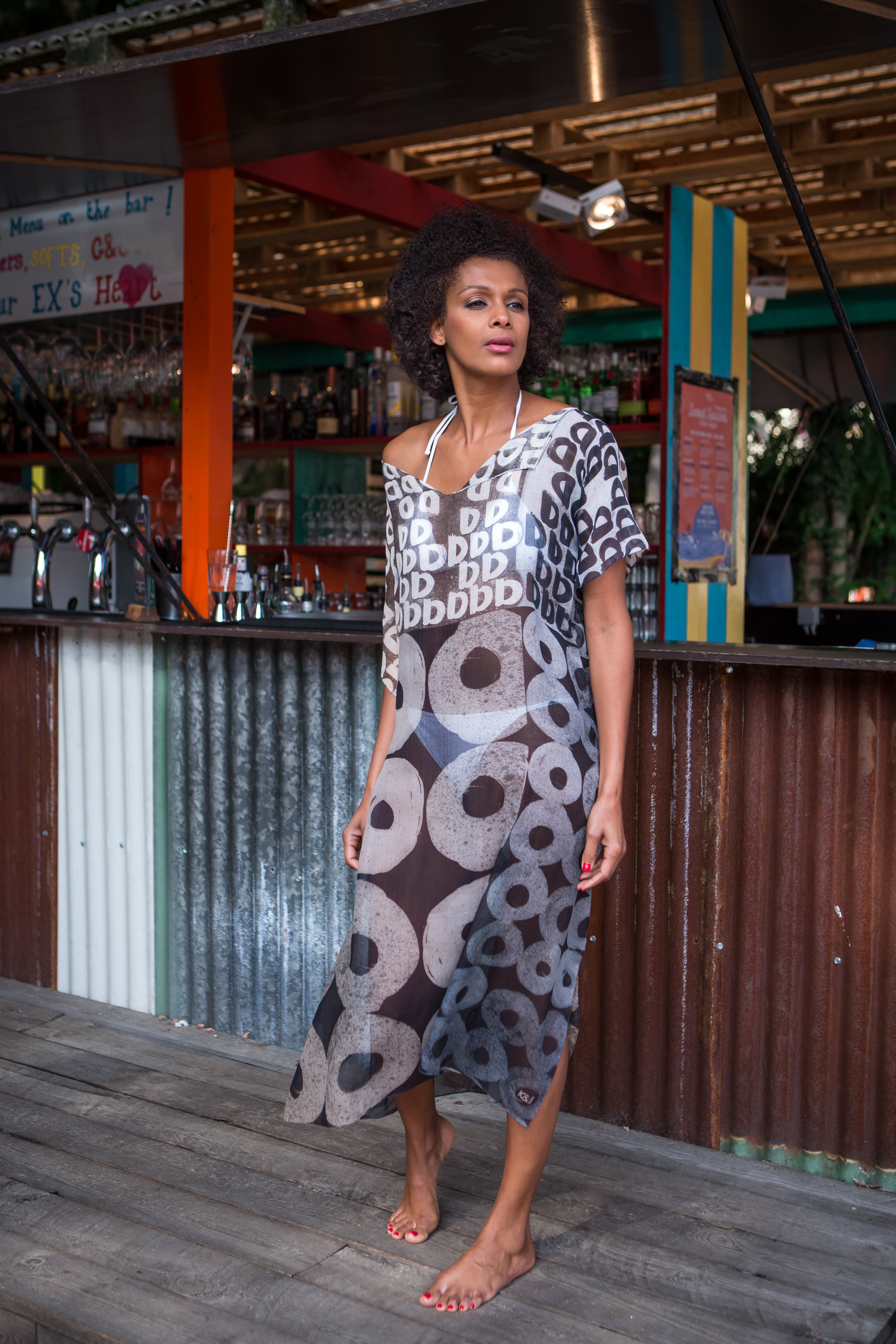 ARIANA cotton kaftan