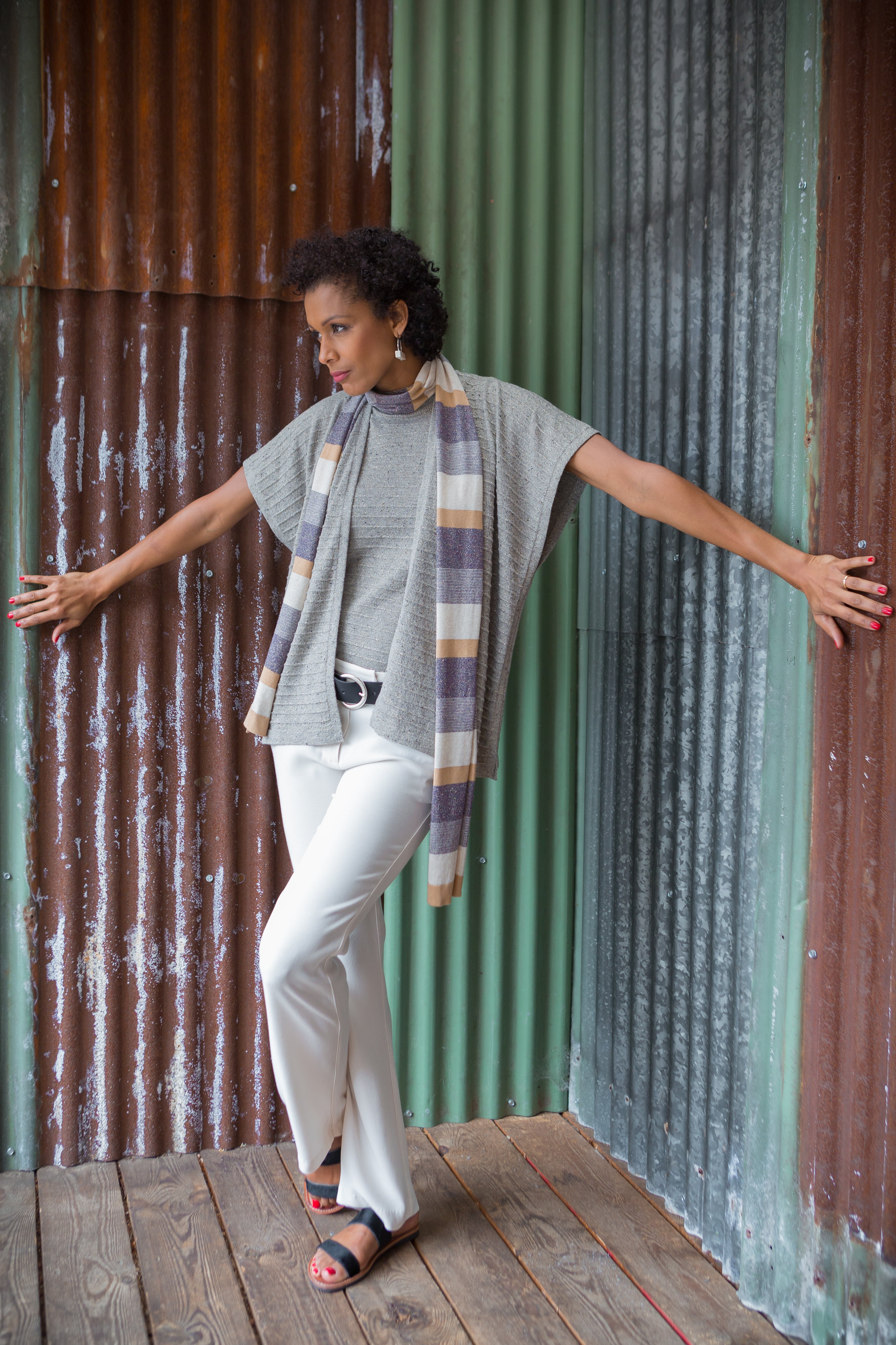 VAL lurex sweater