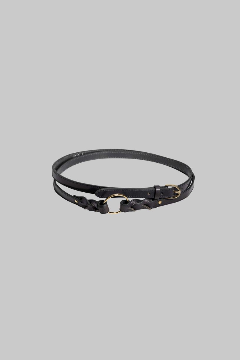 WANDA double leather belt