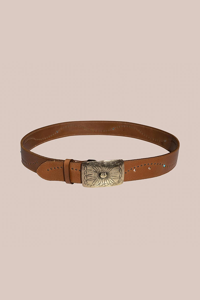 TUCKER leather belt