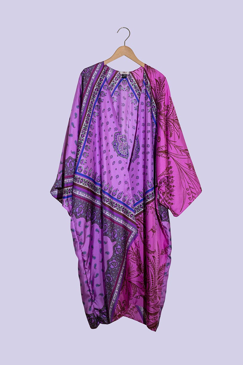 ROSALIE silk kimono