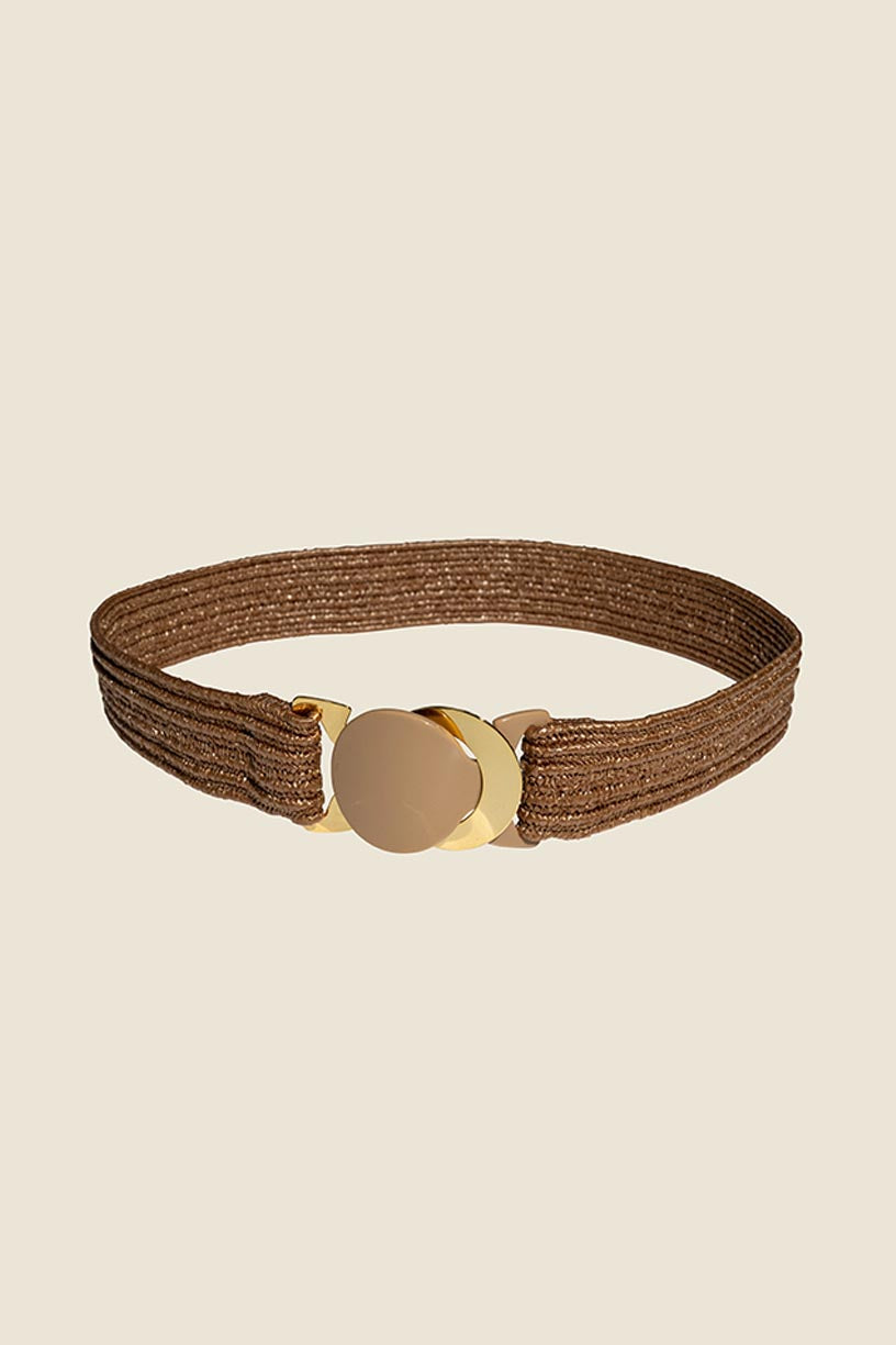 TIFFANY raffia riem