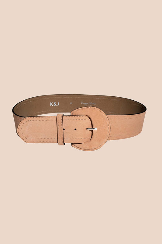 TABITHA suede leather belt