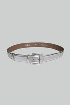 SHERRY ceinture cuir métallisé