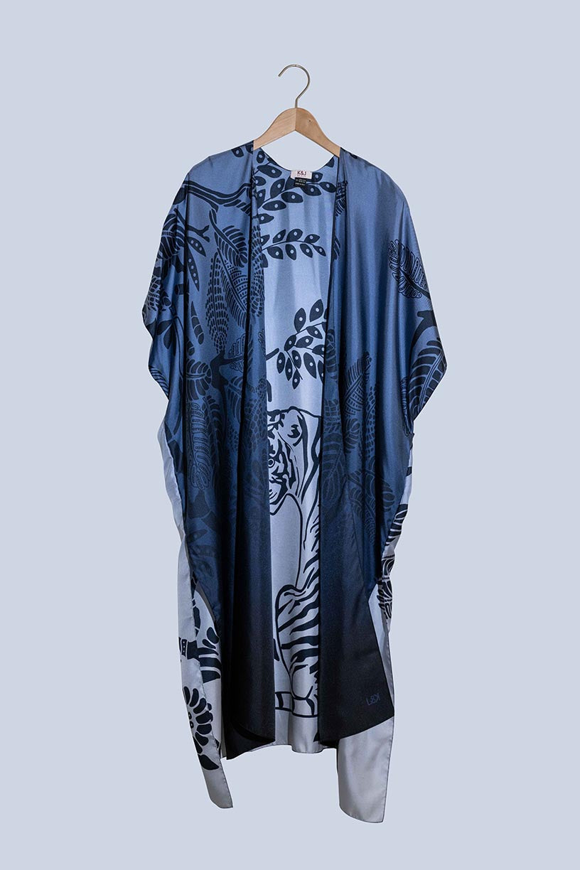 RANDY silk kimono