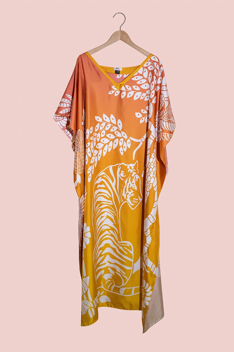 Zijden kaftan sale