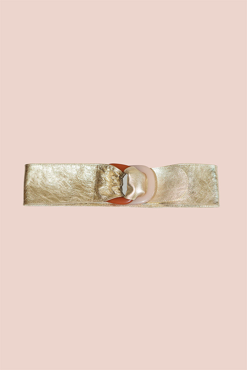 Ceinture cuir-résine GERALDINE