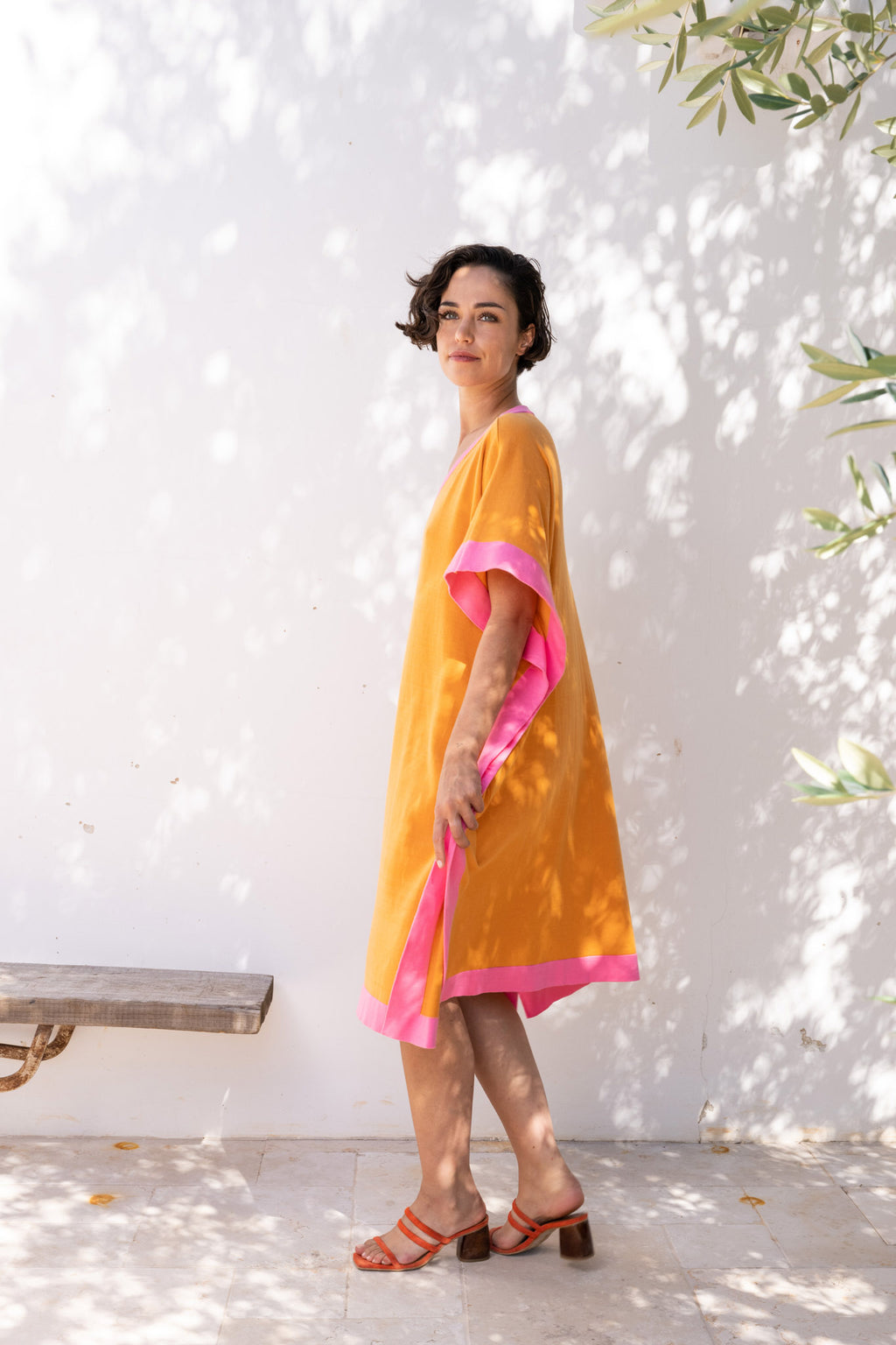 OMBELINE knitted kaftan
