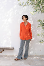 PATTERSON cotton blouse
