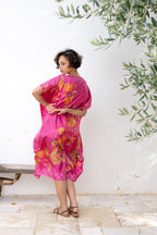 Caftan en soie PRUDENCE