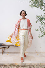 RANDY silk kimono
