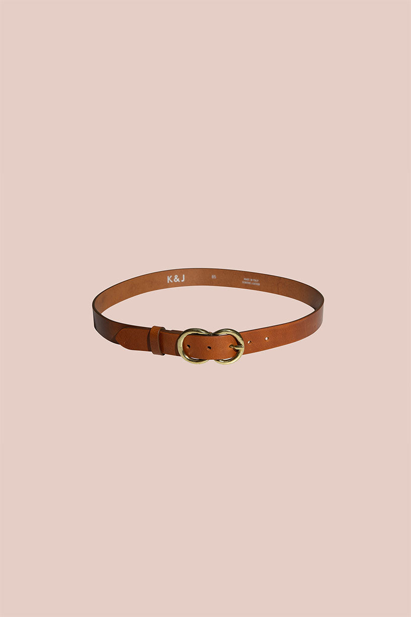 SAILOR leather belt
