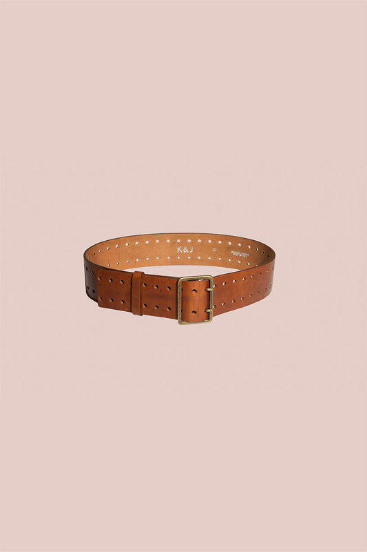 SEBILLE leather belt