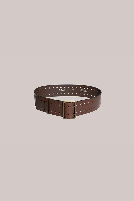 SEBILLE leather belt