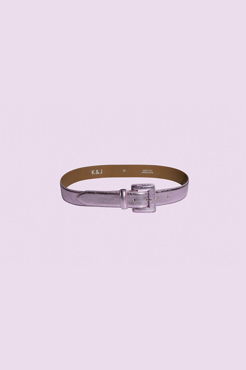 SHERRY metallic belt