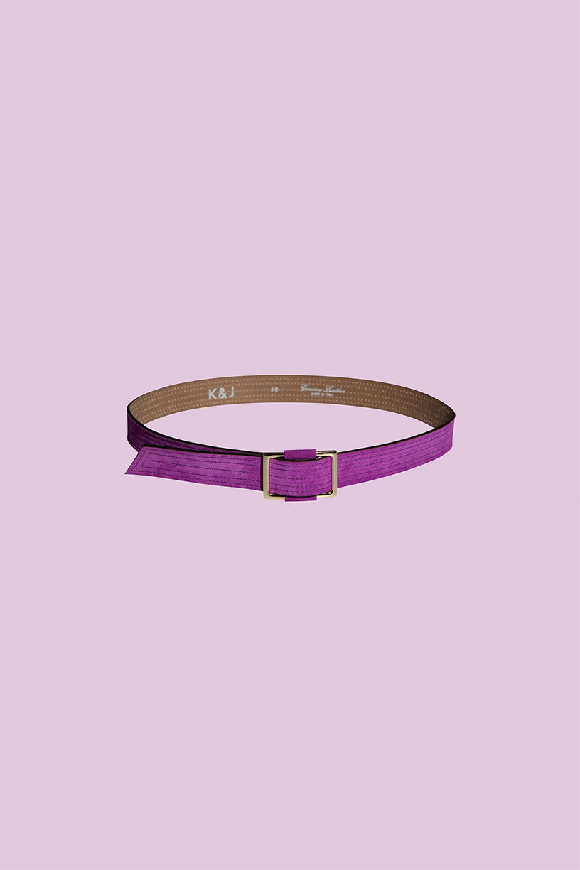 SHOOT leather belt