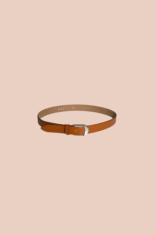 Theo leather belt