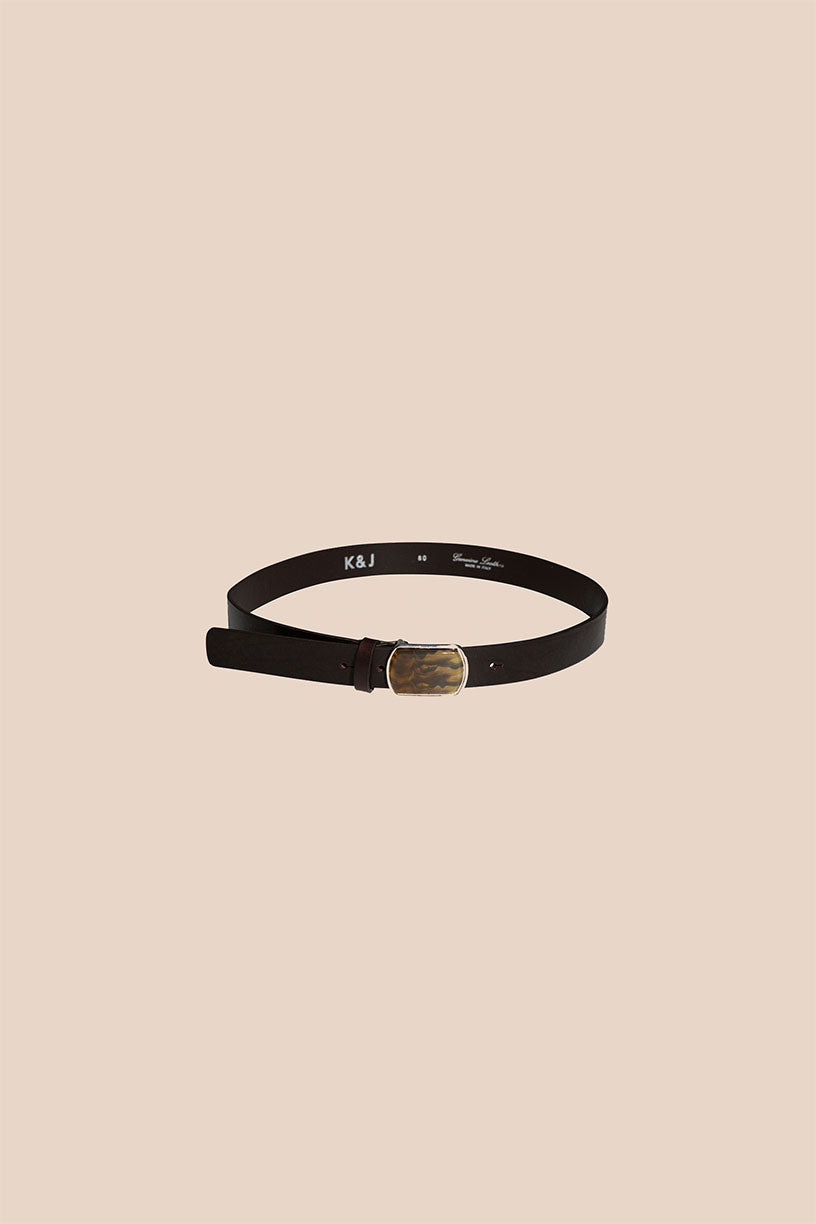 TINSLEY leather belt